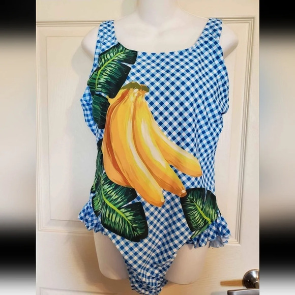 Juicy Couture Banana Ruffled Leg Opening NWOT Sz XL - Picture 8 of 14